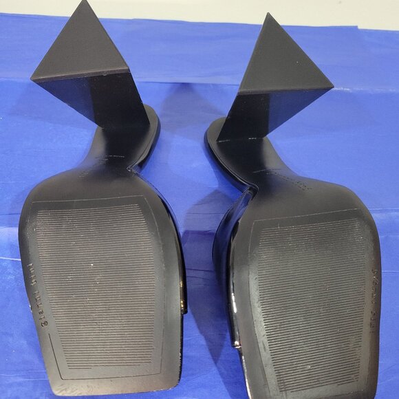 Gianni Bini Patent Leather Mule Heels- Like Barbie! - Picture 10 of 12